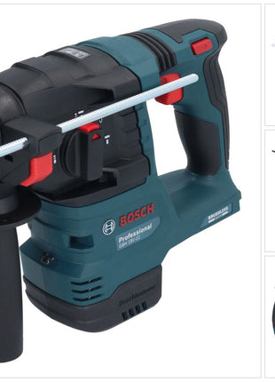 Bosch GBH 18V-22 Martello rotante professionale a batteria 18 V 1,9 J SDS Plus Brushless Solo ( 0611924000 ) - senza batteria, senza caricabatterie