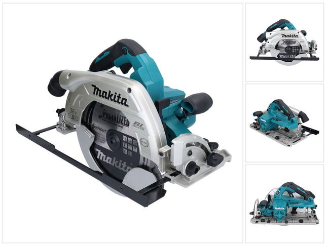 Makita DHS 900 ZU Sierra circular 36 V ( 2x 18 V ) 235 mm Sin escobillas + Adaptador Bluetooth - sin batería, sin cargador