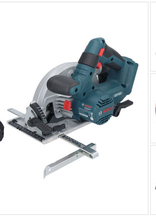 Bosch GKS 18V-57-2 Sega circolare professionale a batteria 18 V 165 mm brushless + 1x batteria ricaricabile 5,0 Ah - senza caricabatterie