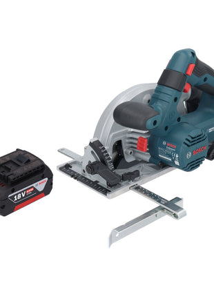 Bosch GKS 18V-57-2 Sega circolare professionale a batteria 18 V 165 mm brushless + 1x batteria ricaricabile 5,0 Ah - senza caricabatterie