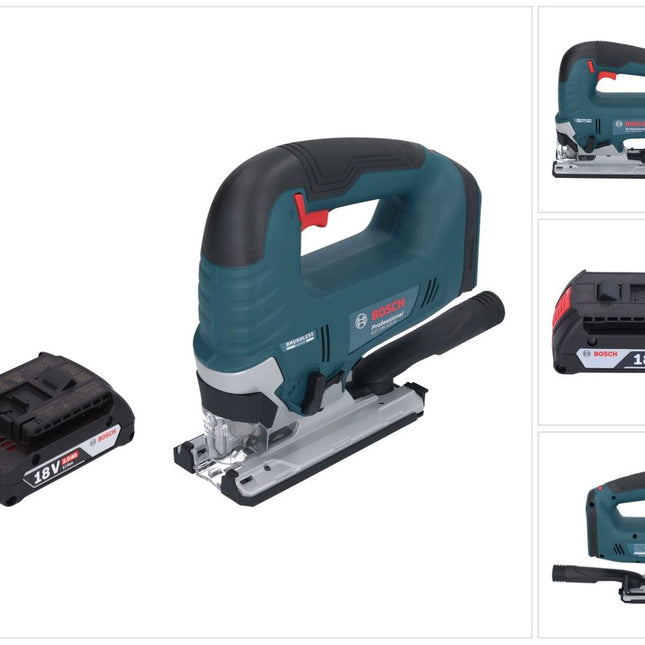 Bosch GST 18V-125 B Professional Akku Stichsäge 18 V 125 mm Brushless + 1x Akku 2,0 Ah - ohne Ladegerät