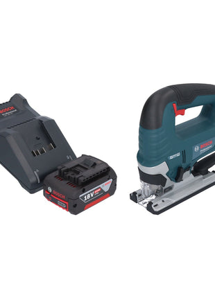 Bosch GST 18V-125 B Seghetto alternativo professionale a batteria 18 V 125 mm brushless + 1x batteria ricaricabile 4,0 Ah + caricabatterie