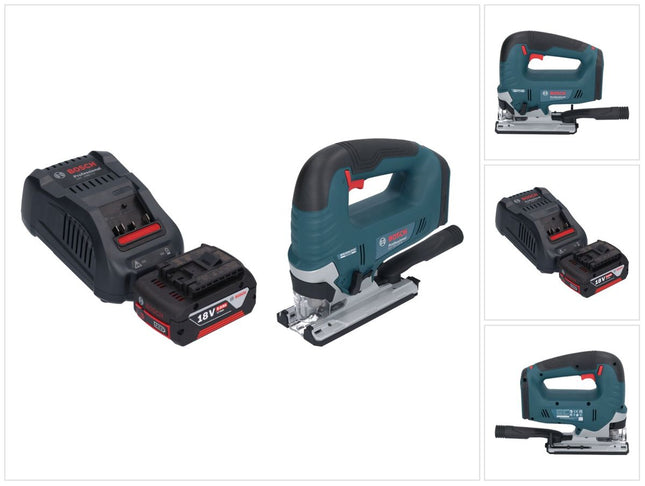 Bosch GST 18V-125 B Professional Seghetto alternativo a batteria 18 V 125 mm Brushless + 1x batteria 5,0 Ah + caricabatteria