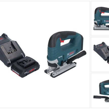 Bosch GST 18V-125 B Professional Akku Stichsäge 18 V 125 mm Brushless + 1x ProCORE Akku 4,0 Ah + Ladegerät
