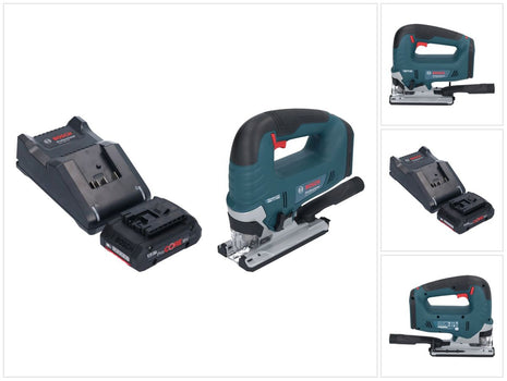 Bosch GST 18V-125 B Sierra de calar profesional a batería 18 V 125 mm sin escobillas + 1x batería ProCORE 4,0 Ah + cargador