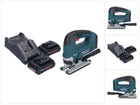 Bosch GST 18V-125 B Professional Scie sauteuse sans fil 18 V 125 mm Brushless + 2x batterie ProCORE 4,0 Ah + chargeur