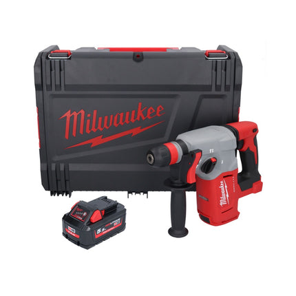 Milwaukee M18 BLHX-551X cordless combihammer 18 V 2.3 J brushless + 1x rechargeable battery 5.5 Ah + HD box - without charger