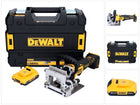 Akumulatorowy frez do kołków płaskich DeWalt DCW 682 NT 18 V 102 x 20 mm bezszczotkowy + 1x akumulator 2,0 Ah + TSTAK - bez ładowarki