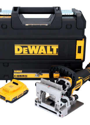 Akumulatorowy frez do kołków płaskich DeWalt DCW 682 NT 18 V 102 x 20 mm bezszczotkowy + 1x akumulator 2,0 Ah + TSTAK - bez ładowarki