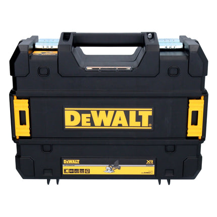 DeWalt DCW 682 P2T cordless flat dowel cutter 18 V 102 x 20 mm brushless + 2x rechargeable battery 5.0 Ah + charger + TSTAK