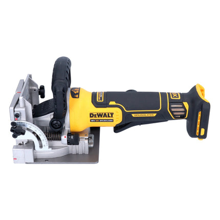 Fresa plana sin cable DeWalt DCW 682 NT 18 V 102 x 20 mm sin escobillas + 1x batería Powerstack 5,0 Ah + TSTAK - sin cargador