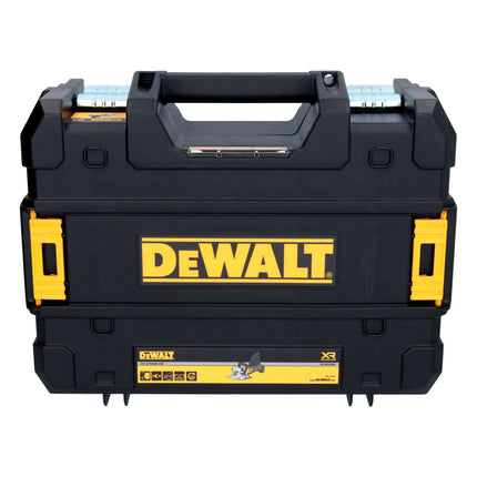 DeWalt DCW 682 H1T cordless flat dowel cutter 18 V 102 x 20 mm brushless + 1x Powerstack battery 5.0 Ah + charger + TSTAK