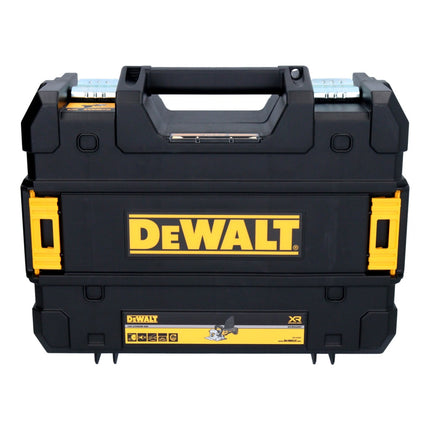 Fresa plana sin cable DeWalt DCW 682 H2T 18 V 102 x 20 mm sin escobillas + 2x batería Powerstack 5,0 Ah + cargador + TSTAK