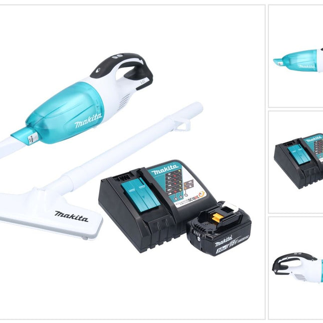 Makita DCL 181 FRF1WX aspirateur sans fil 18 V 53 mbar 0.65 L + 1x batterie 3.0 Ah + chargeur