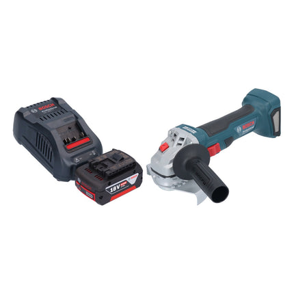 Bosch GWS 18V-7 Professional cordless angle grinder 18 V 125 mm brushless + 1x rechargeable battery 5.0 Ah + charger