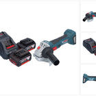Bosch GWS 18V-7 Amoladora angular profesional sin cable 18 V 125 mm sin escobillas + 2x acumulador 5,0 Ah + cargador