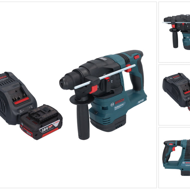 Bosch GBH 18V-22 Professional Marteau perforateur sans fil 18 V 1,9 J SDS Plus Brushless + 1x batterie 5,0 Ah + chargeur