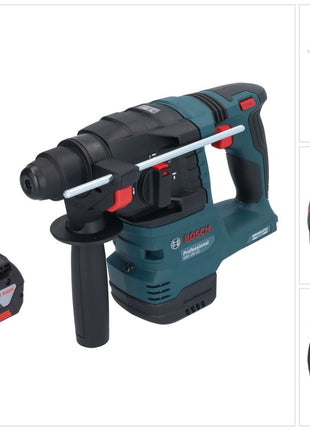 Bosch GBH 18V-22 Professional marteau perforateur sans fil 18 V 1,9 J SDS Plus Brushless + 1x batterie 6,0 Ah - sans chargeur