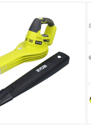 RYOBI OBL1820S Cordless leaf blower 18 V 245 km/h ( 5133002663 ) Solo - without battery, without charger