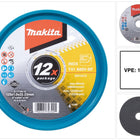 Makita E-17120-12 Discos de corte INOX 125 x 1,0 x 22,23 mm A60V-BF 12 unidades en caja