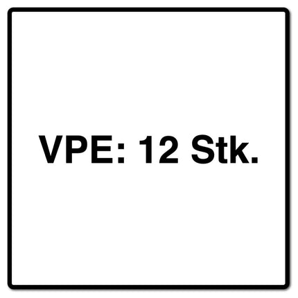 Makita E-17120-12 Discos de corte INOX 125 x 1,0 x 22,23 mm A60V-BF 12 unidades en caja