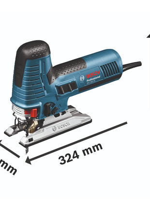 Bosch GST 160 CE Professional Pendelstichsäge Stichsäge SDS 800 Watt ( 0601517000 ) + L-Boxx