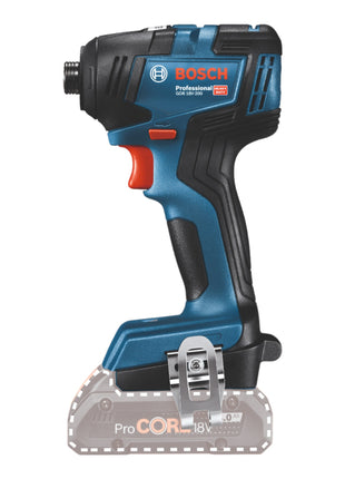 Bosch GDR 18V-200 Professional Atornillador de impacto rotativo inalámbrico 18 V 200 Nm sin escobillas (06019J2106) + L-Boxx - sin batería, sin cargador