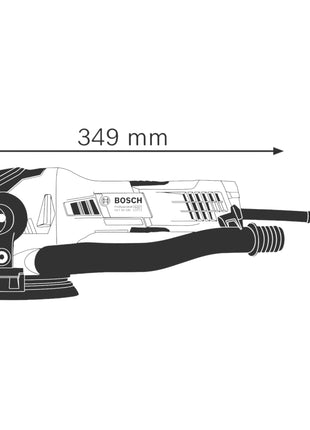 Bosch Professional GET 55-125 Ponceuse excentrique 550 watts 125 mm ( 0601257000 )