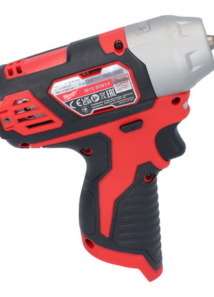 Milwaukee M12 BIW14-202C Clé à choc sans fil 12 V 50 Nm 1/4'' ( 4933443897 ) + 2x batterie 2,0 Ah + chargeur + coffret