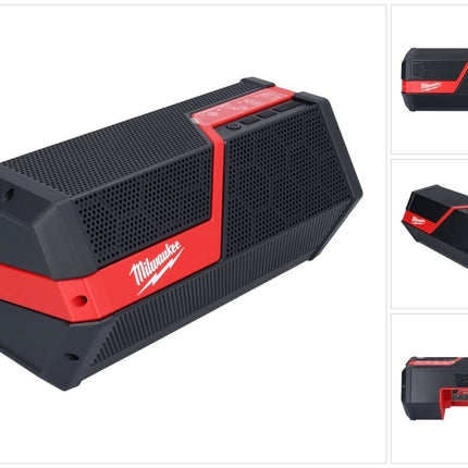 Milwaukee M12-18 JSSP-0 altavoz a batería 12 - 18 V Bluetooth (4933459275) IP54 Solo - sin batería, sin cargador