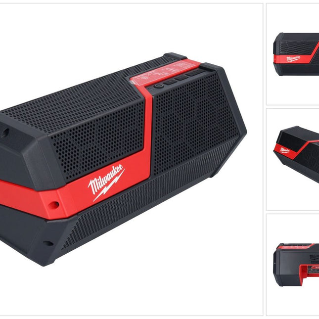 Milwaukee M12-18 JSSP-0 Akku Lautsprecher 12 - 18 V Bluetooth ( 4933459275 ) IP54 Solo - ohne Akku, ohne Ladegerät