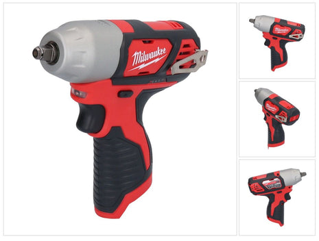 Milwaukee M12 BIW38-0 Avvitatore a impulsi a batteria 12 V 135 Nm 3/8" Solo ( 4933441985 ) - Senza batteria, senza caricabatterie