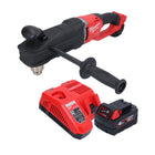 Milwaukee M18 FRAD2-401 Cordless angle drill 18 V 122 Nm brushless + 1x battery 4.0 Ah + charger