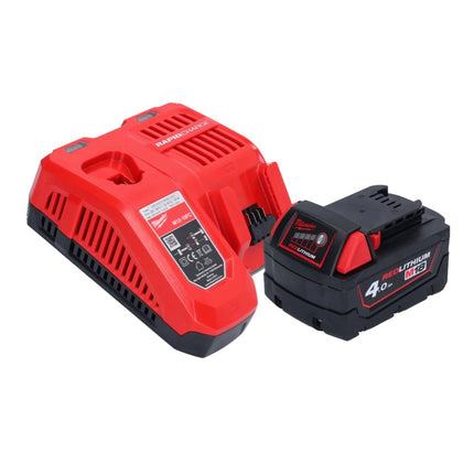 Milwaukee M18 FRAD2-401 Taladro angular sin cable 18 V 122 Nm sin escobillas + 1x batería 4.0 Ah + cargador