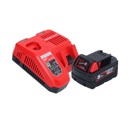 Trapano angolare a batteria Milwaukee M18 FRAD2-501 18 V 122 Nm brushless + 1x batteria ricaricabile 5,0 Ah + caricabatterie