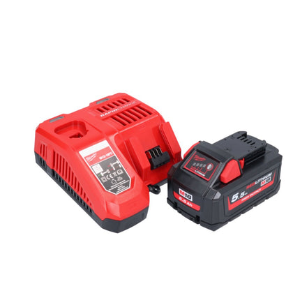 Milwaukee M18 FRAD2-551 Cordless angle drill 18 V 122 Nm brushless + 1x rechargeable battery 5.5 Ah + charger
