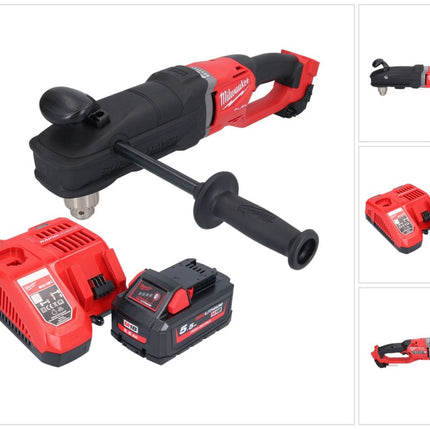 Milwaukee M18 FRAD2-551 Cordless angle drill 18 V 122 Nm brushless + 1x rechargeable battery 5.5 Ah + charger