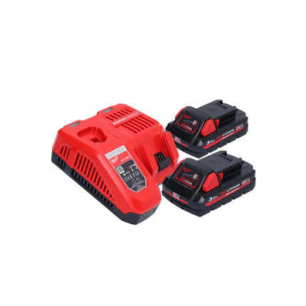 Milwaukee M18 FAP180-302 polerka akumulatorowa 18 V 180 mm bezszczotkowa + 2x akumulator 3,0 Ah + ładowarka