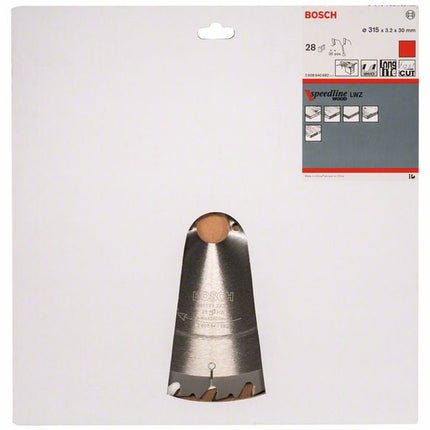 BOSCH circular saw blade Outer Ø 315 mm Number of teeth 28 WZ ( 4000815454 )