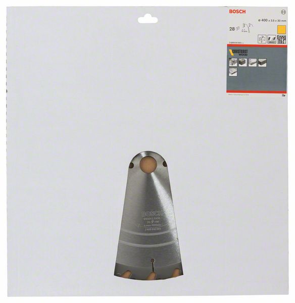 BOSCH circular saw blade Outer Ø 400 mm Number of teeth 28 HB ( 4000909154 )