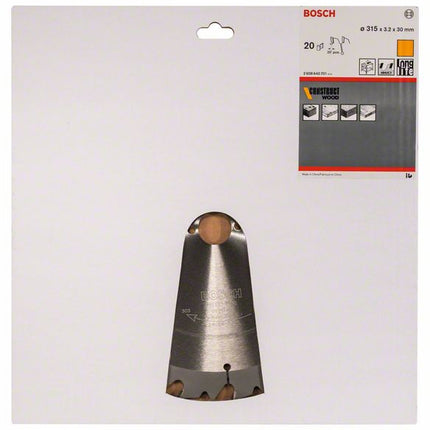 BOSCH Circular saw blade Outer Ø 315 mm Number of teeth 20 WZ ( 4000815458 )