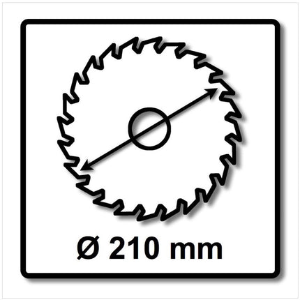 Festool HW 210x2,4x30 TF72 Circular saw blade ALUMINIUM / PLASTICS ( 493201 ) 210 x 2,4 x 30 mm 72 teeth for aluminium plates and profiles, plexiglass, hard and fibre-reinforced plastics