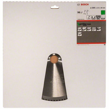 BOSCH Kreissägeblatt Außen-Ø 305 mm Zähnezahl 96 WZ/N ( 8000342029 )