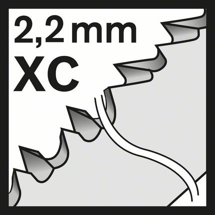 Hoja de sierra de calar BOSCH T 308 BOF Extraclean para madera dura L.117mm paso entre dientes 2,2mm XC (4000909611)