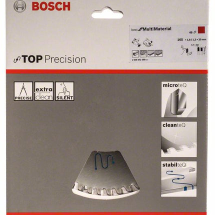 Lama circolare BOSCH Ø esterno 165 mm Numero di denti 48 HLTCG ( 8000342274 )