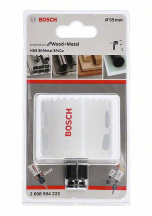 Sierra perforadora BOSCH diámetro 59 mm profundidad de corte 40 mm (8000342603)