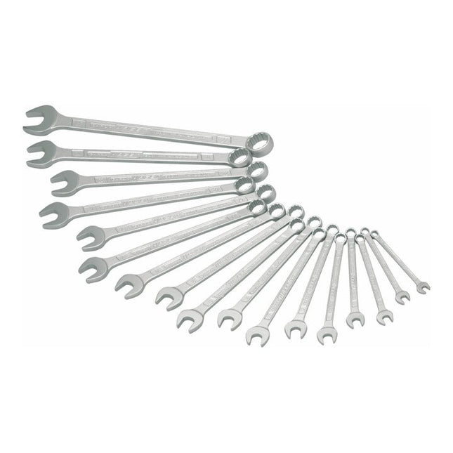 HAZET Combination spanner set 600N 17-piece spanner width min.7-27 mm ( 4000822566 )