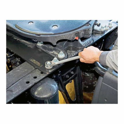 Set di chiavi ad anello a cricchetto HAZET 606/5 5 pezzi larghezze delle chiavi 8-19 mm ( 4000822600 )