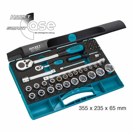 HAZET socket spanner set 953SPC 47-piece 1/4 + 1/2 ″ ( 4000822783 )