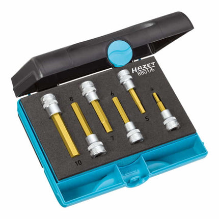 Set di bussole HAZET 8801/6 da 6 pezzi ( 8000466923 )